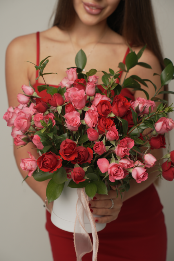 Flower Box "Rosy Cheeks"